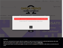 Tablet Screenshot of omegafirenze.com